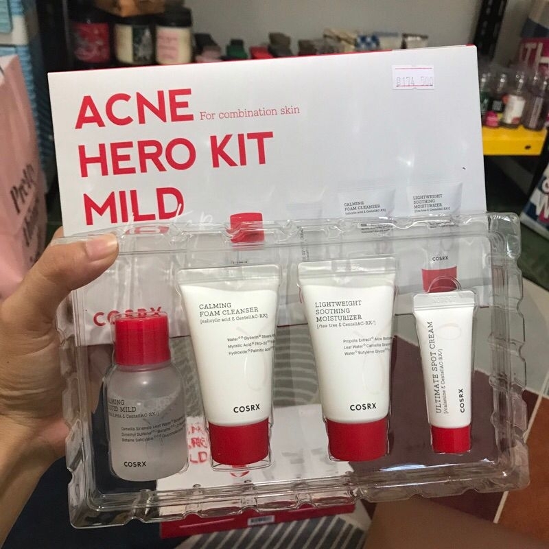 Jual COSRX ACNE HERO KIT MILD Shopee Indonesia