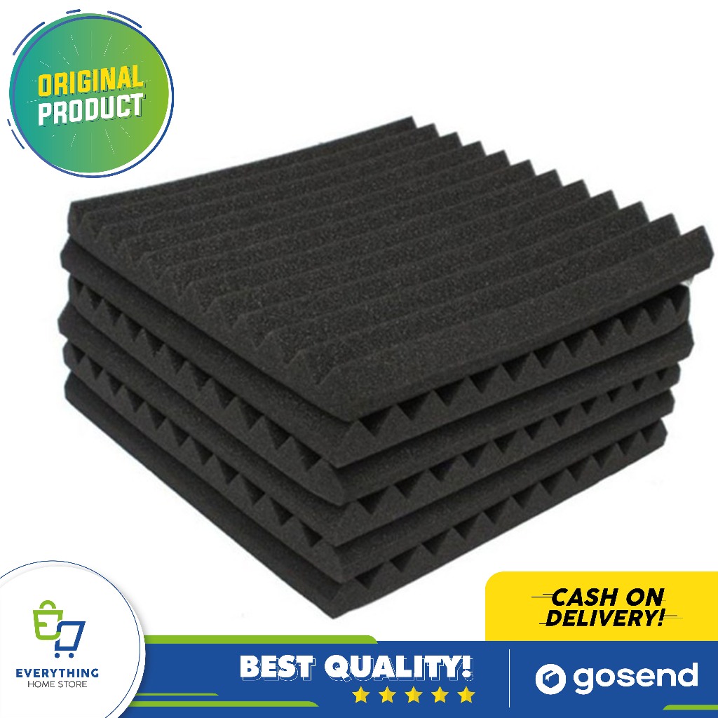Jual Busa Peredam Suara ZigZag Foam Studio Soundproof Telur Pyramid EHS ...