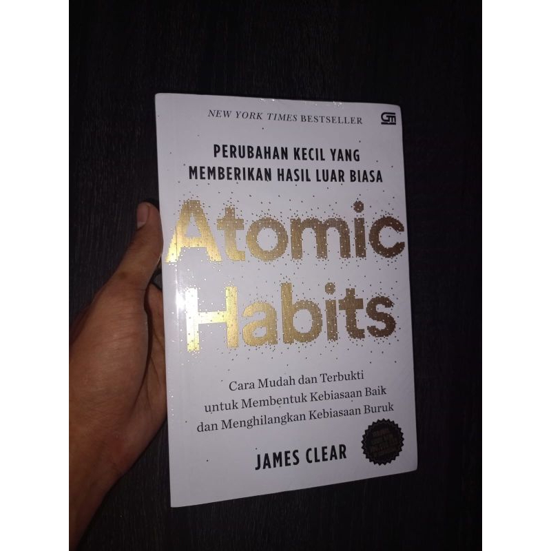 Jual Buku Atomic Habits Original By James Clear Best Seller | Shopee ...