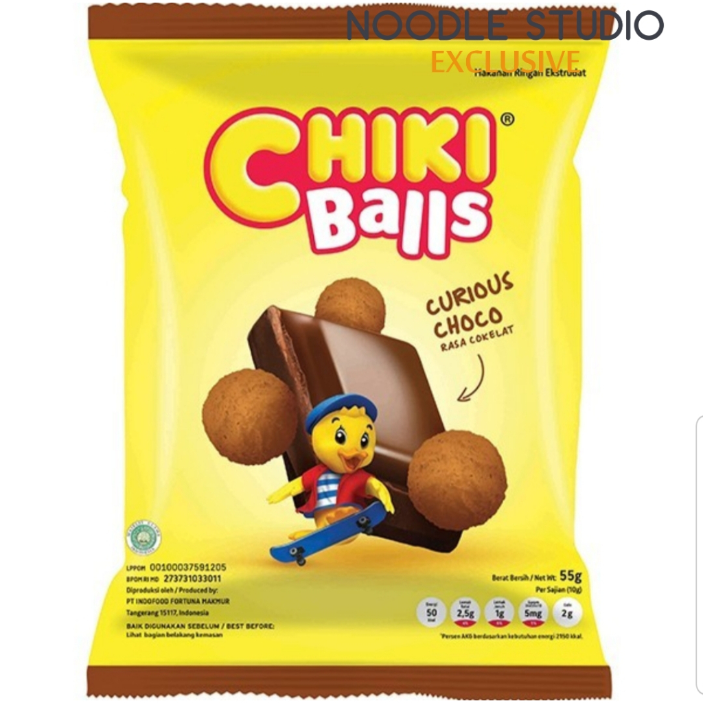 Jual Chiki Balls Snack Curious Choco Rasa Coklat | Shopee Indonesia