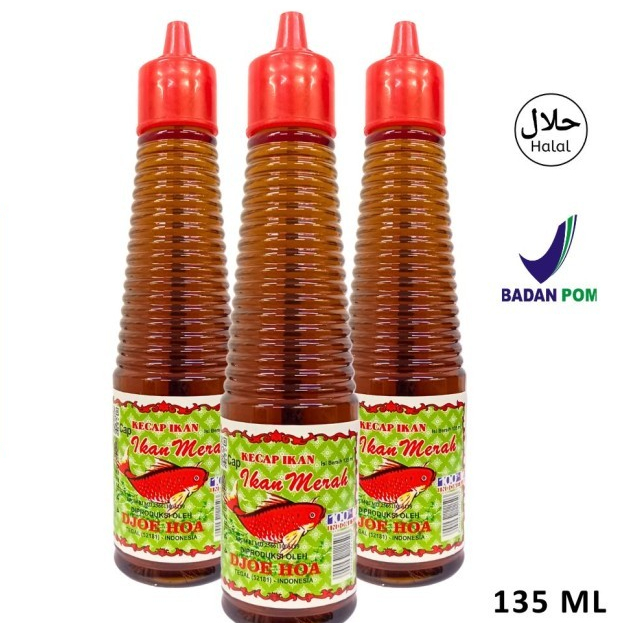 Jual Kecap Ikan Kecap Masak Cap Ikan Merah Djoe Hoa Gurih Enak Ml