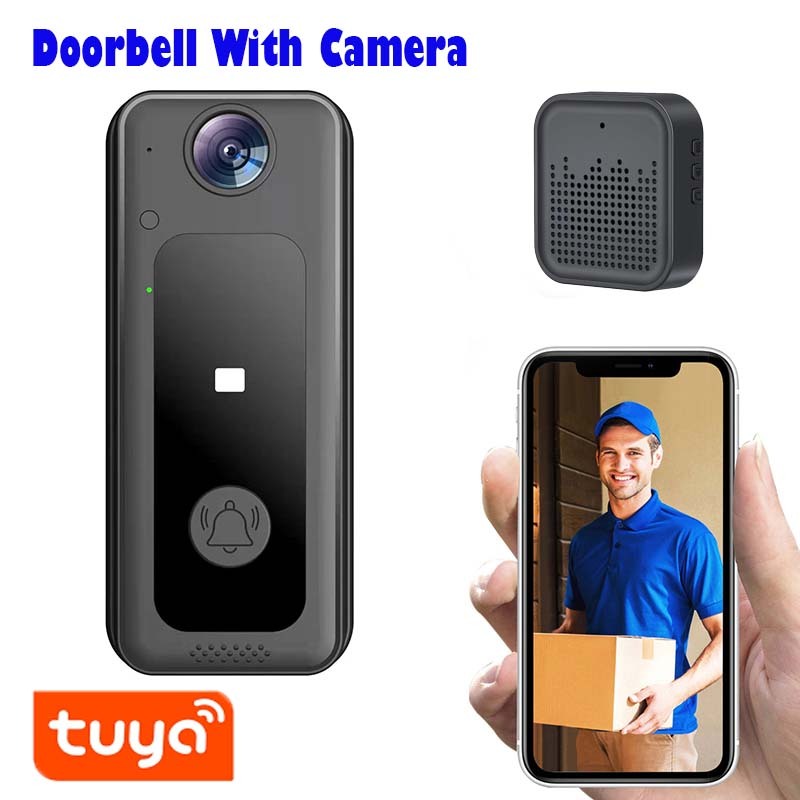 Jual Bel Rumah Dengan Kamera Smart Doorbell Door Bell With Camera Wifi ...