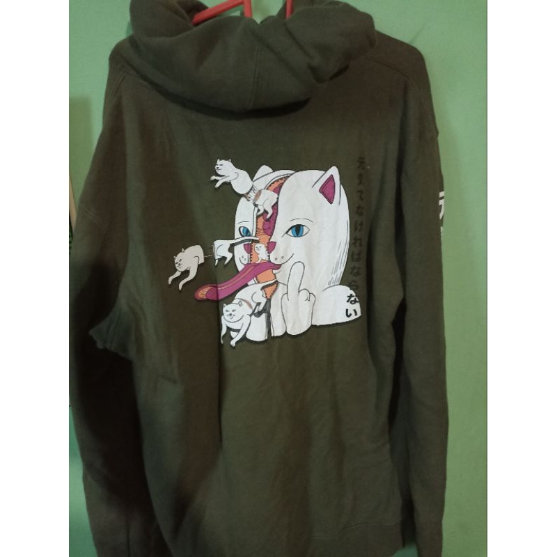 Ripndip store zipperface hoodie