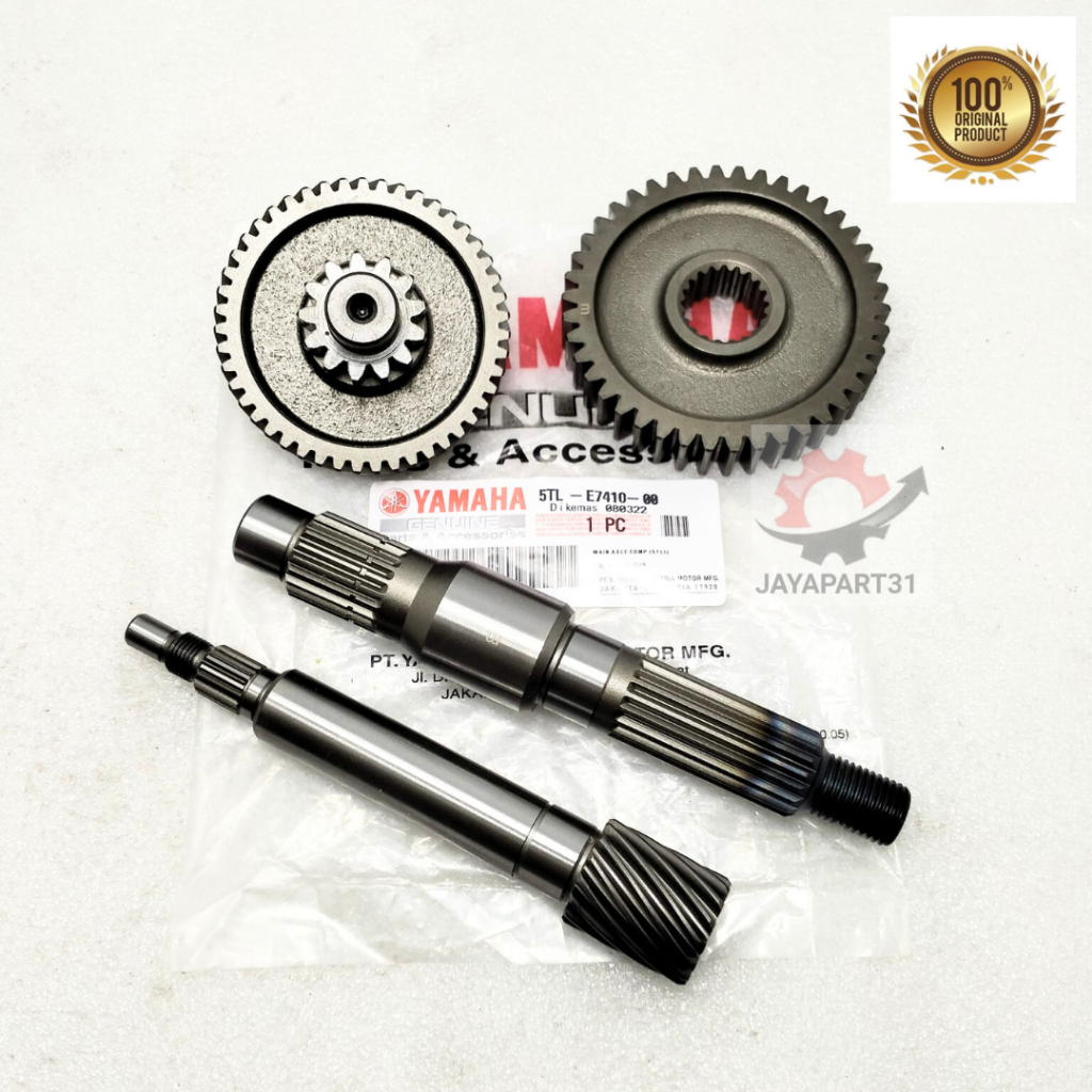 Jual GIGI GEAR RASIO SET KOMPLET YAMAHA 5TL ORIGINAL 100% MIO KARBU ...