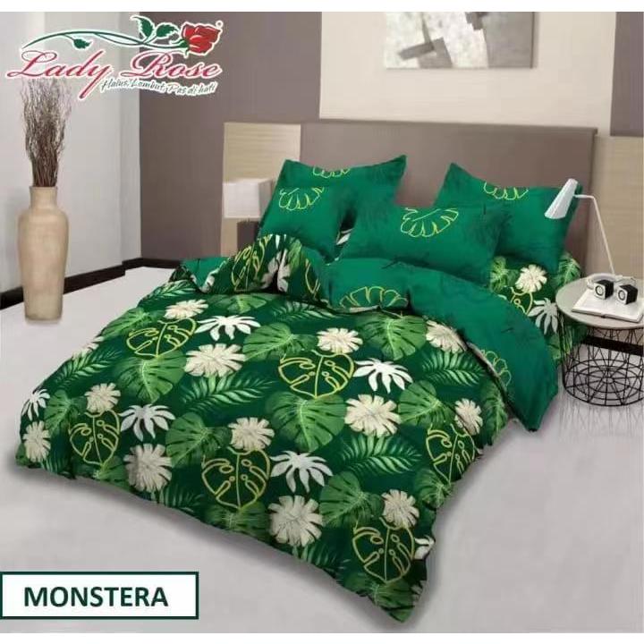 Jual Promo Sprei Aesthetic Motif Kotak Premium Size Tanpa Bonus Sarung Bantal