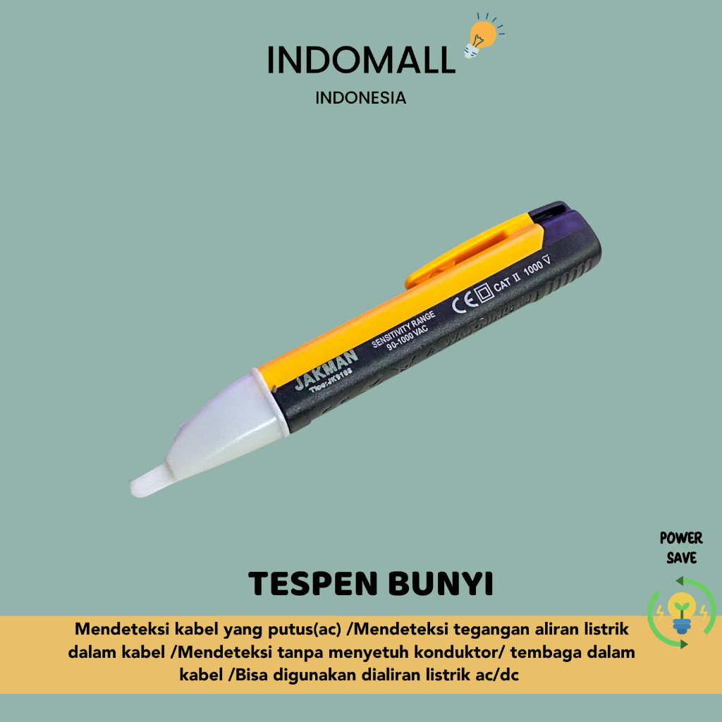 Jual MERK JAKMAN TESPEN SENSOR / TESPEN BUNYI / TESPEN MURAH / TESPEN ...