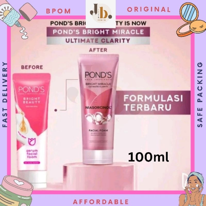 Jual JB KOSMETIK | PONDS BRIGHT BEAUTY FACIAL FOAM Atau PONDS BRIGHT ...