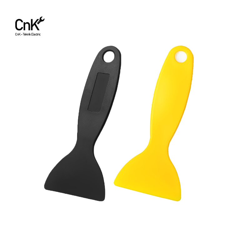 Jual SCRAPER KAPE SPATULA PLASTIK 6 CM UNTUK PEMASANGAN ANTIGORES ...
