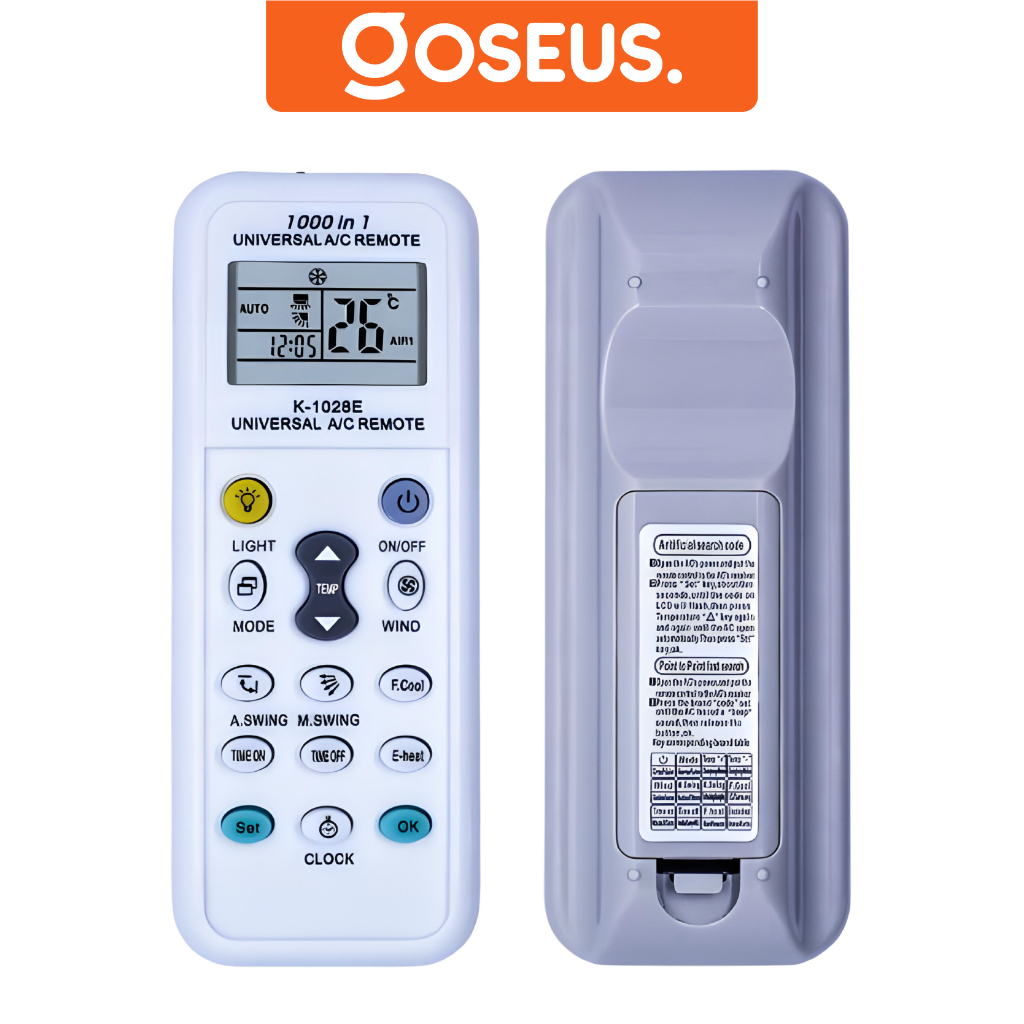 Jual Remote Ac Universal Multi K1028E A/C remote CHUNGHOP HM003