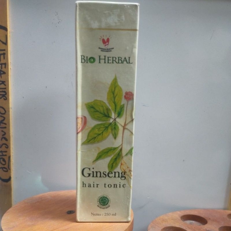 Jual Bio Herbal ginseng hair tonic 250ml Shopee Indonesia