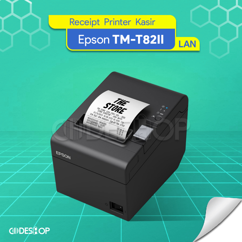 Jual Epson Tmt Ii Ethernet Printer Kertas Thermal Struk Tiket Parkir