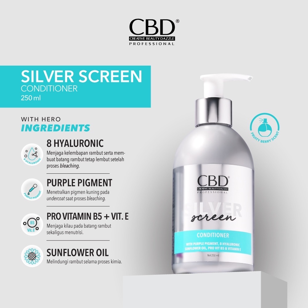 Jual CBD Silver Screen Conditioner 250ml | Shopee Indonesia