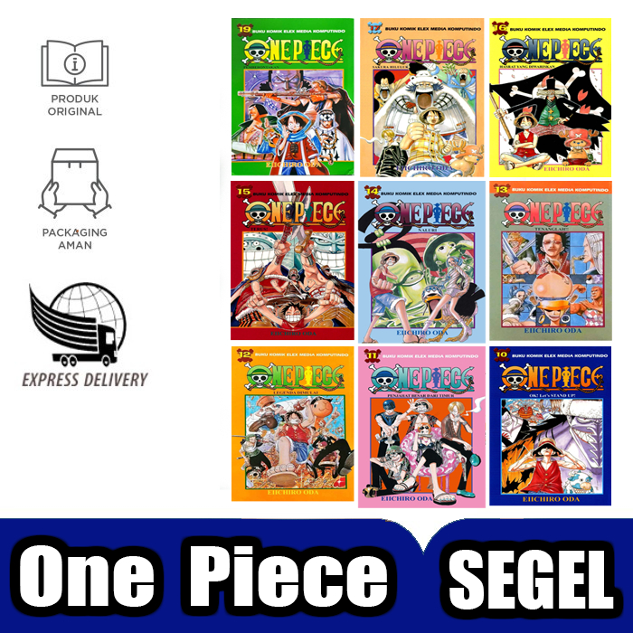 Jual Komik One Piece Original Segel - VOLUME 10 11 12 13 14 15 16 17 18 ...