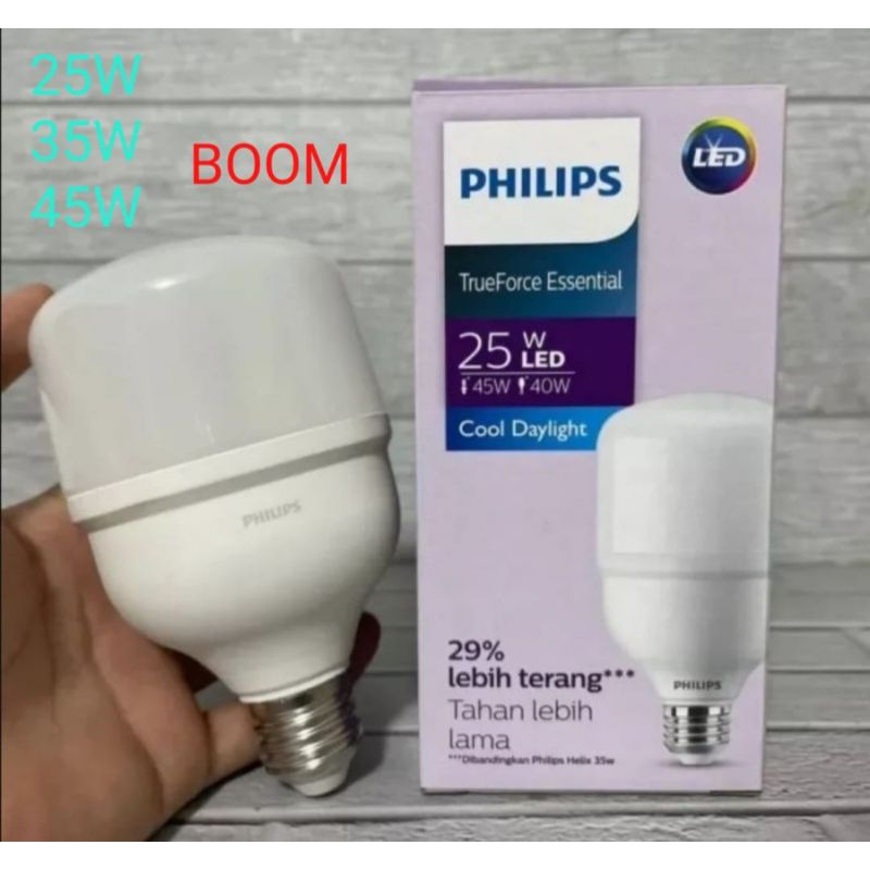 Jual Lampu Led Capsule Philips Tforce 25w 35w 45w Sinar Putih Shopee