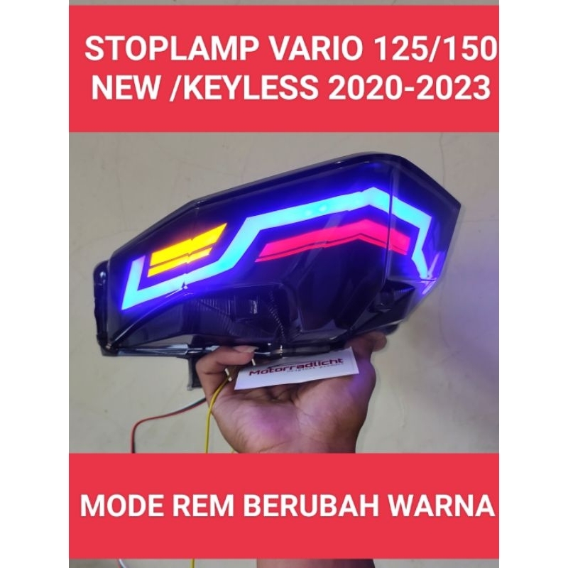 Jual Stoplamp Vario 125/150 NEW/KEYLESS (SEN KEDIP) | Shopee Indonesia
