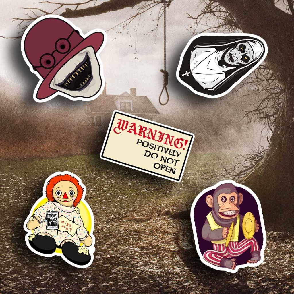 Jual Conjuring Stiker Set Movie Stickers | Shopee Indonesia