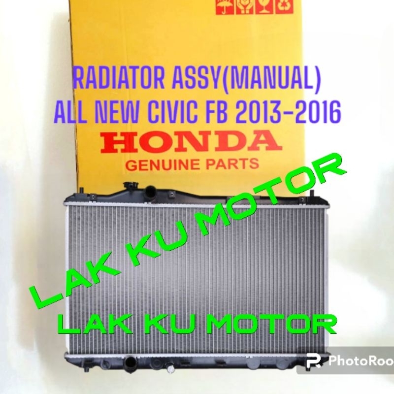 Jual RADIATOR ALL NEW CIVIC FB MATIC MANUAL TAHUN 2013-2015 | Shopee ...