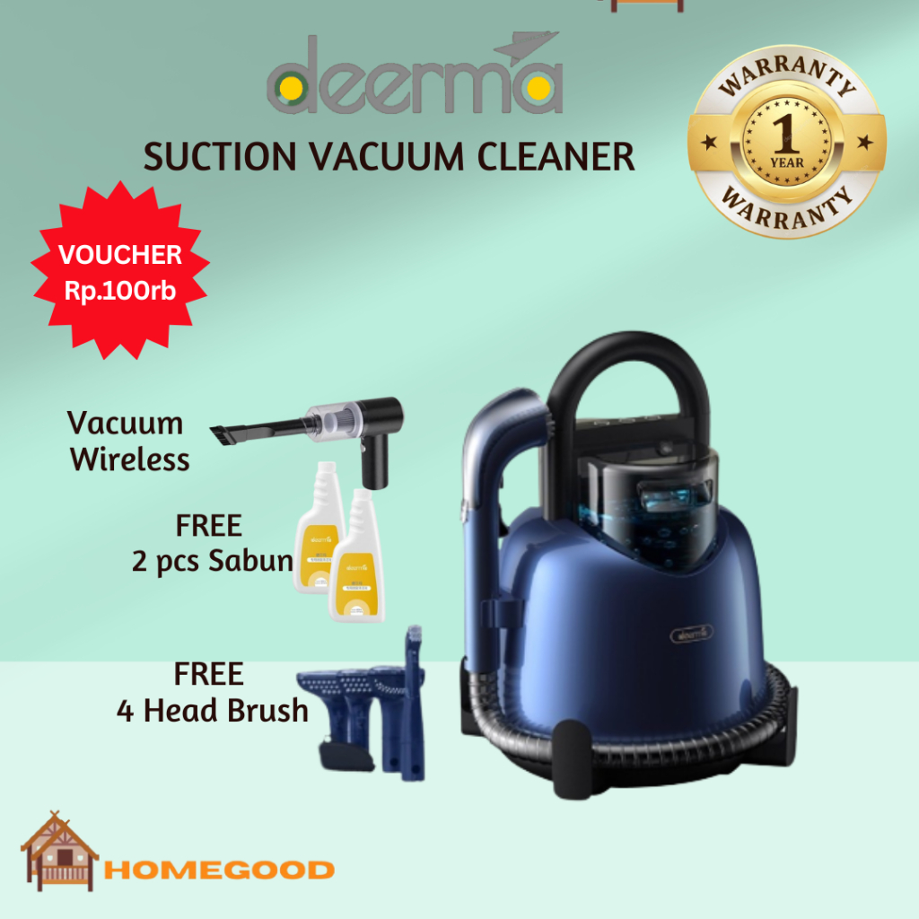 Jual Deerma BY200 Vacuum Cleaner Vacuum Karpet Fabric Sofa Dan Kasur
