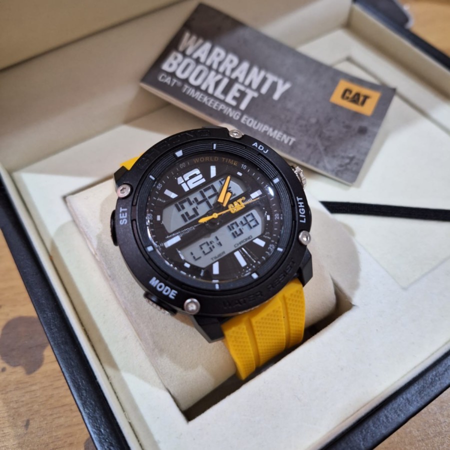 Jual JAM TANGAN PRIA CATERPILLAR CAT MF.145.27.111 GARANSI ORIGINAL ...