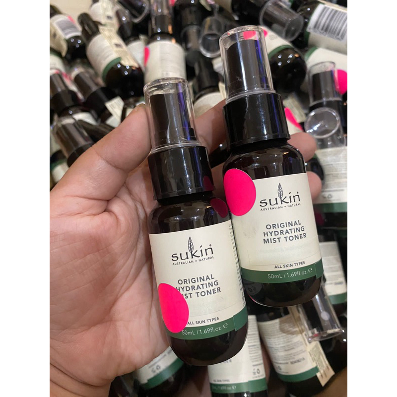 Jual SUKIN ORIGINAL HYDRARING MIST TONER (DAPAT 2PCS) Shopee Indonesia