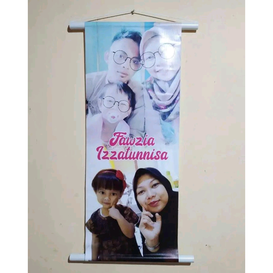 Jual Hiasan dinding free desain, Banner roll hiasan dinding, Hiasan ...