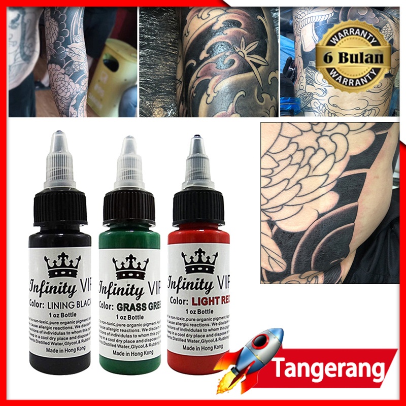 Jual 30ml Tinta Tatto INFINITY / Tinta Tato / Tinta Tattoo Ink / Tato ...