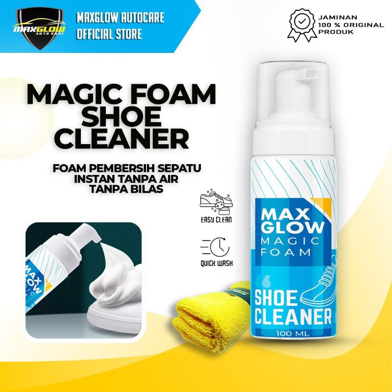 Jual Pembersih sepatu instan tanpa air Magic foam - shoe cleaner ...
