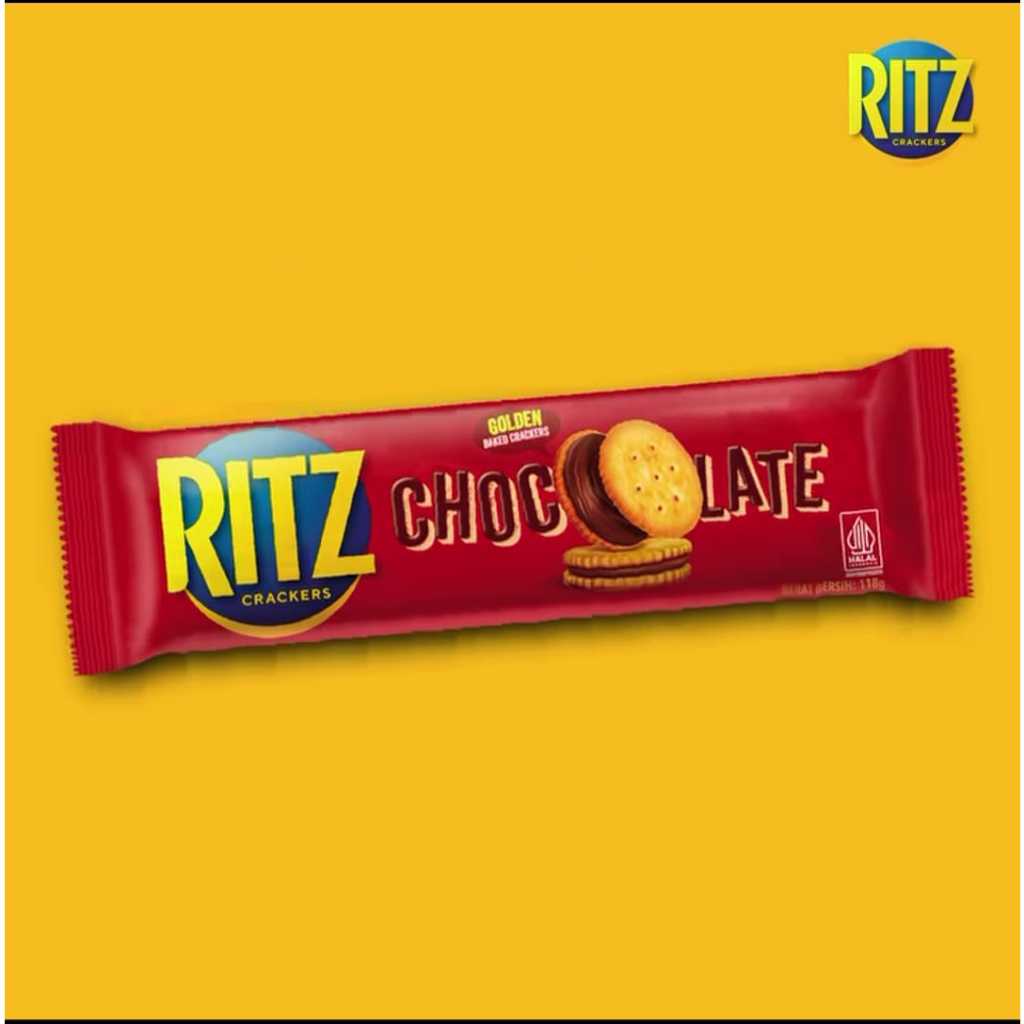 Jual Ritz Crackers Cream Sandwich Cheese 91 gr / Original 100 gr ...