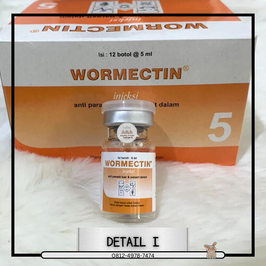 Jual WORMECTIN Obat Injeksi Parasit Untuk Hewan | Shopee Indonesia