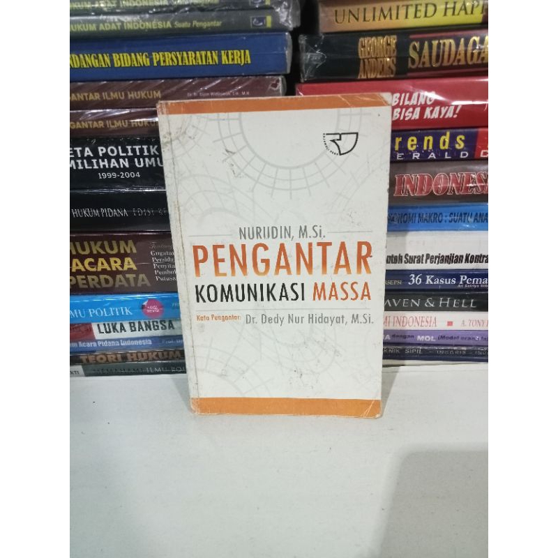 Jual Buku Pengantar Komunikasi Massa Shopee Indonesia 8257