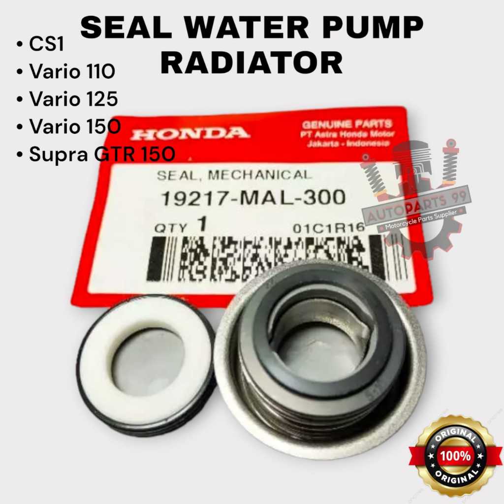 Jual Seal Water Pump Vario 110 125 150 LED CS1 CB150R Supra GTR 150