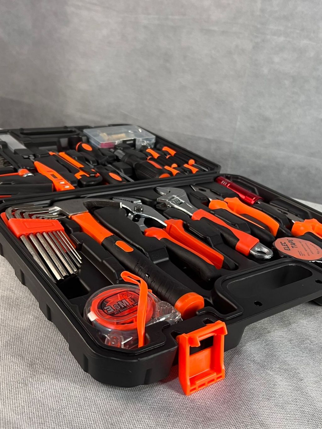 Jual Tool kit Besar full set palu tang kunci L obeng gergaji asli ...