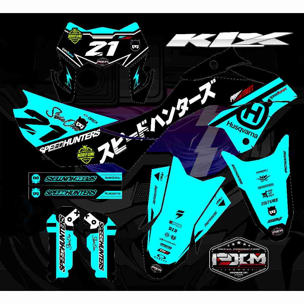 Jual Decal KLX 150 2023 SM SE REAL FULLBODY STABILO Stiker Sticker ...