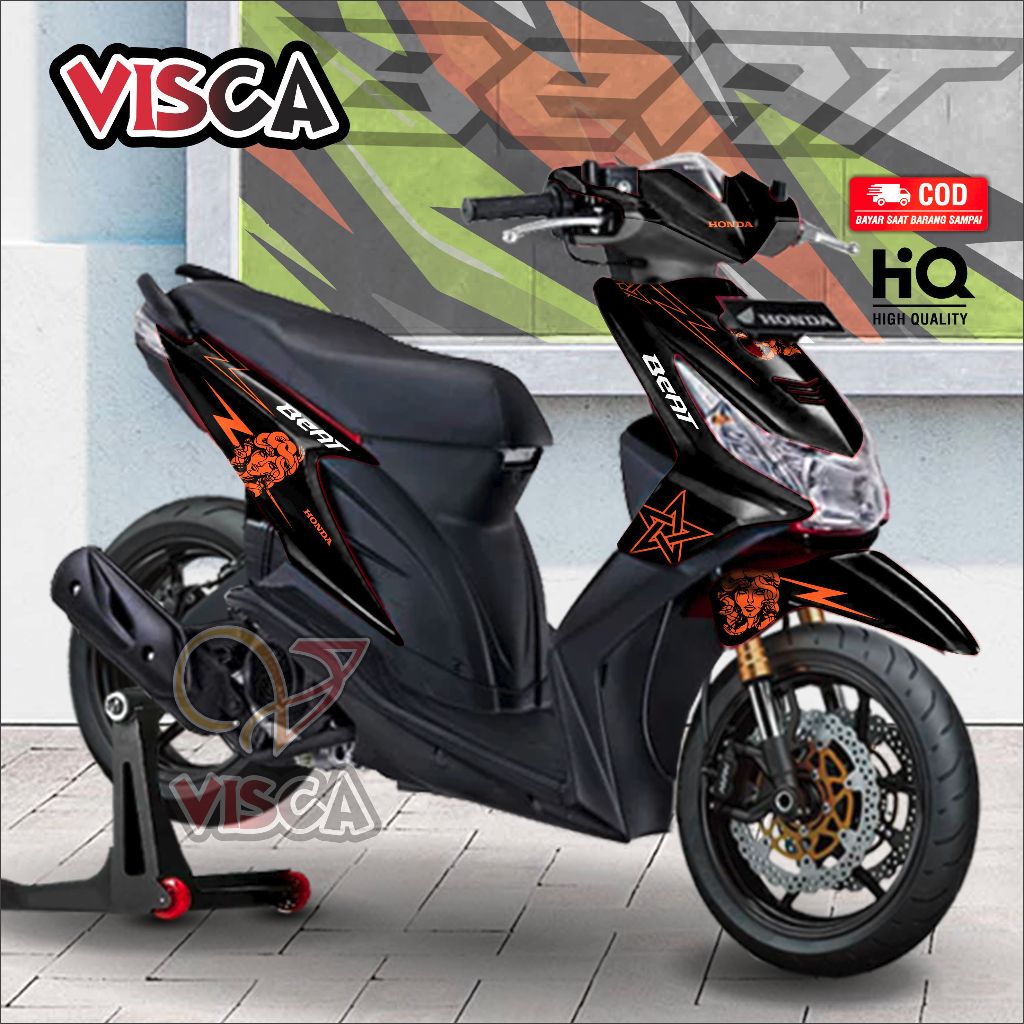 Jual Img Decal Beat Karbu Full Body Stiker Beat Karbu Full Body