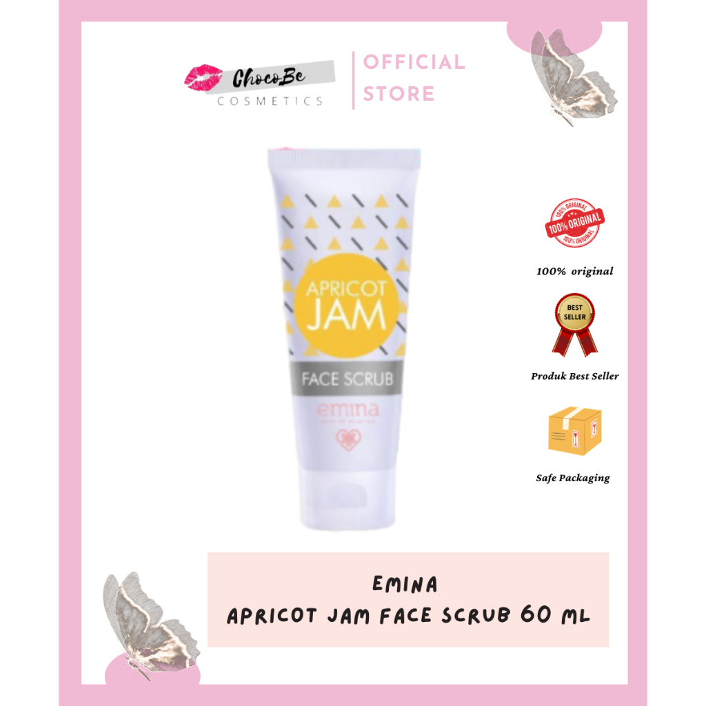 Jual Emina Apricot Jam Face Scrub 60 mL Shopee Indonesia