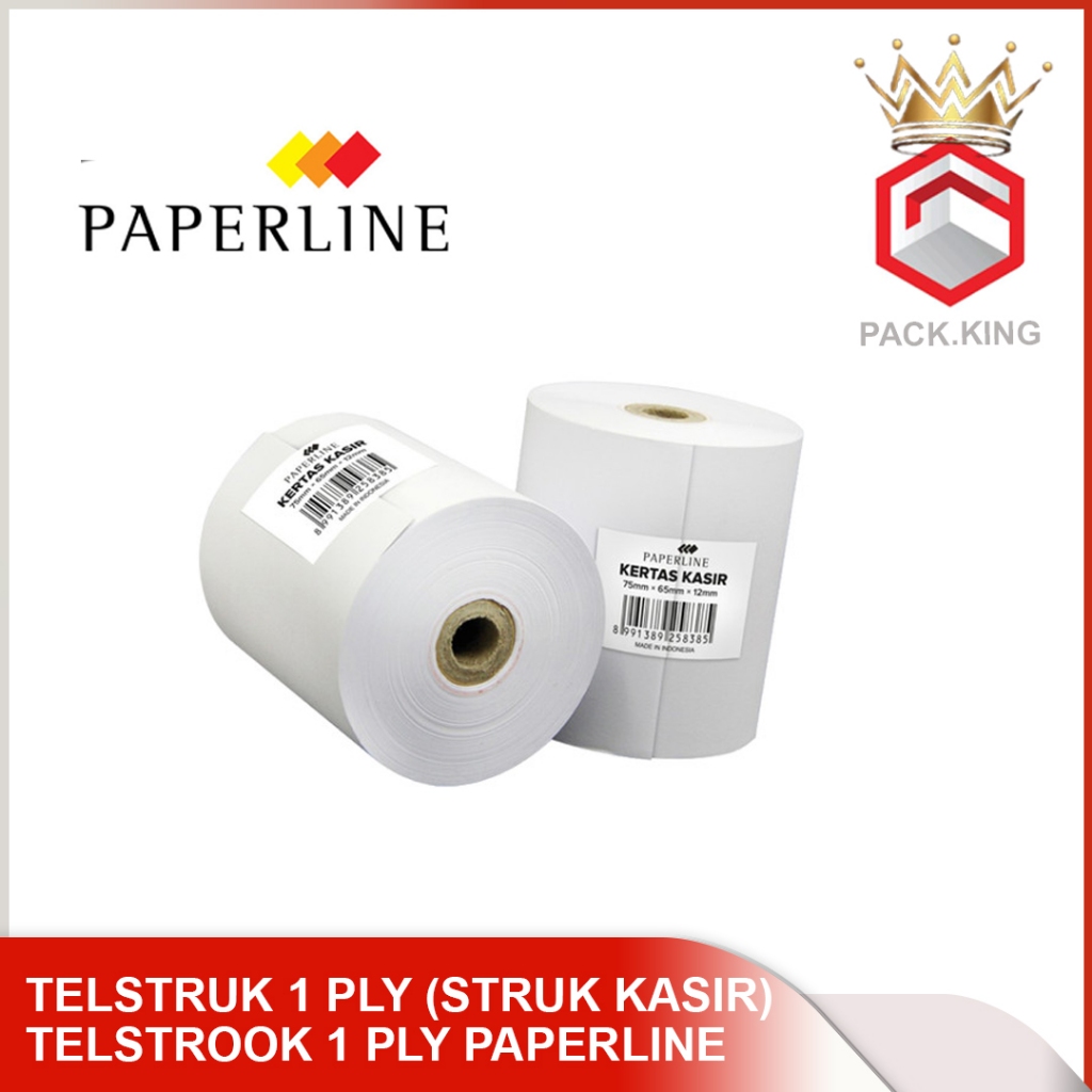 Jual Kertas Struk Kasir 1 Ply Kertas Struk Kasir Ncr 75 X 60 Mm 1 Ply