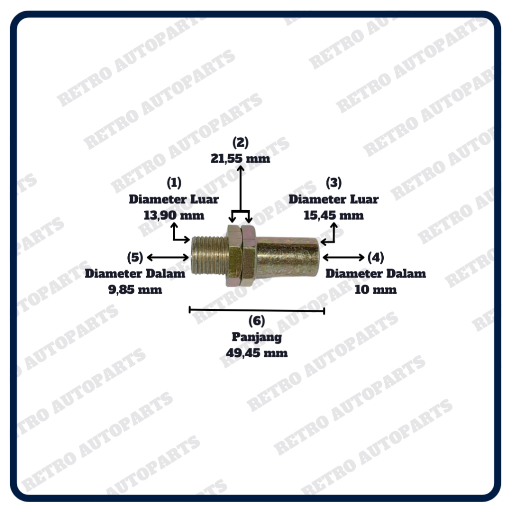 Jual MITSUBISHI - FM | Bushing kipas mobil Mitsubishi FUSO FM215 ...