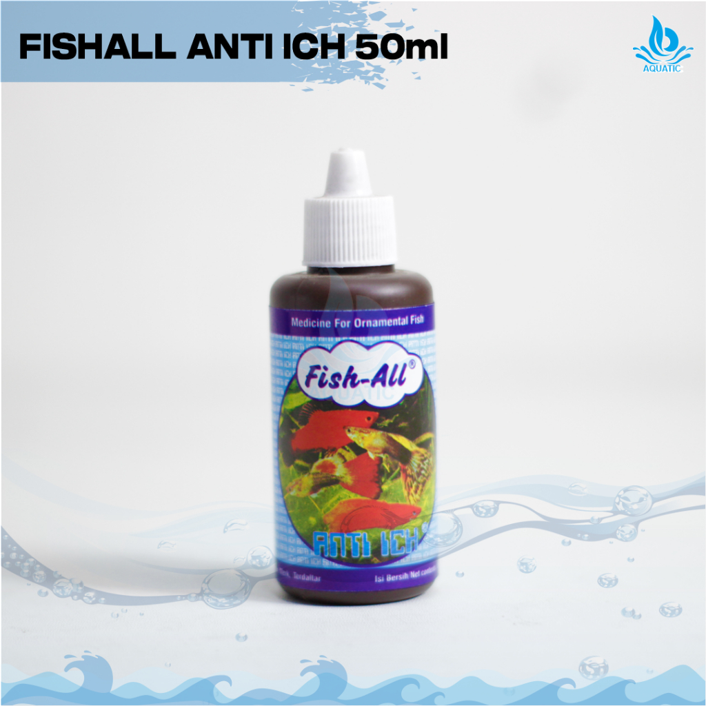 Jual Fish All Anti Ich Obat Ikan Hias Aquarium Kolam Ml Shopee