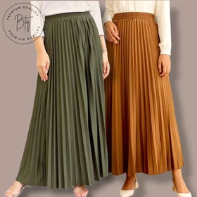 1104 Rok Plisket Premium Rok Plisket Premium Wanita Dewasa