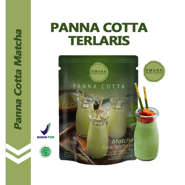 Jual [PANNA COTTA] Panna Cotta Pudding Sutra ala Italia Rasa Matcha