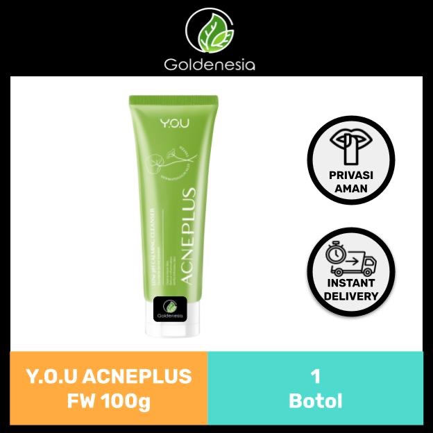 Jual YOU AcnePlus Low pH Calming Cleanser with Centella AHA BHA PHA ...