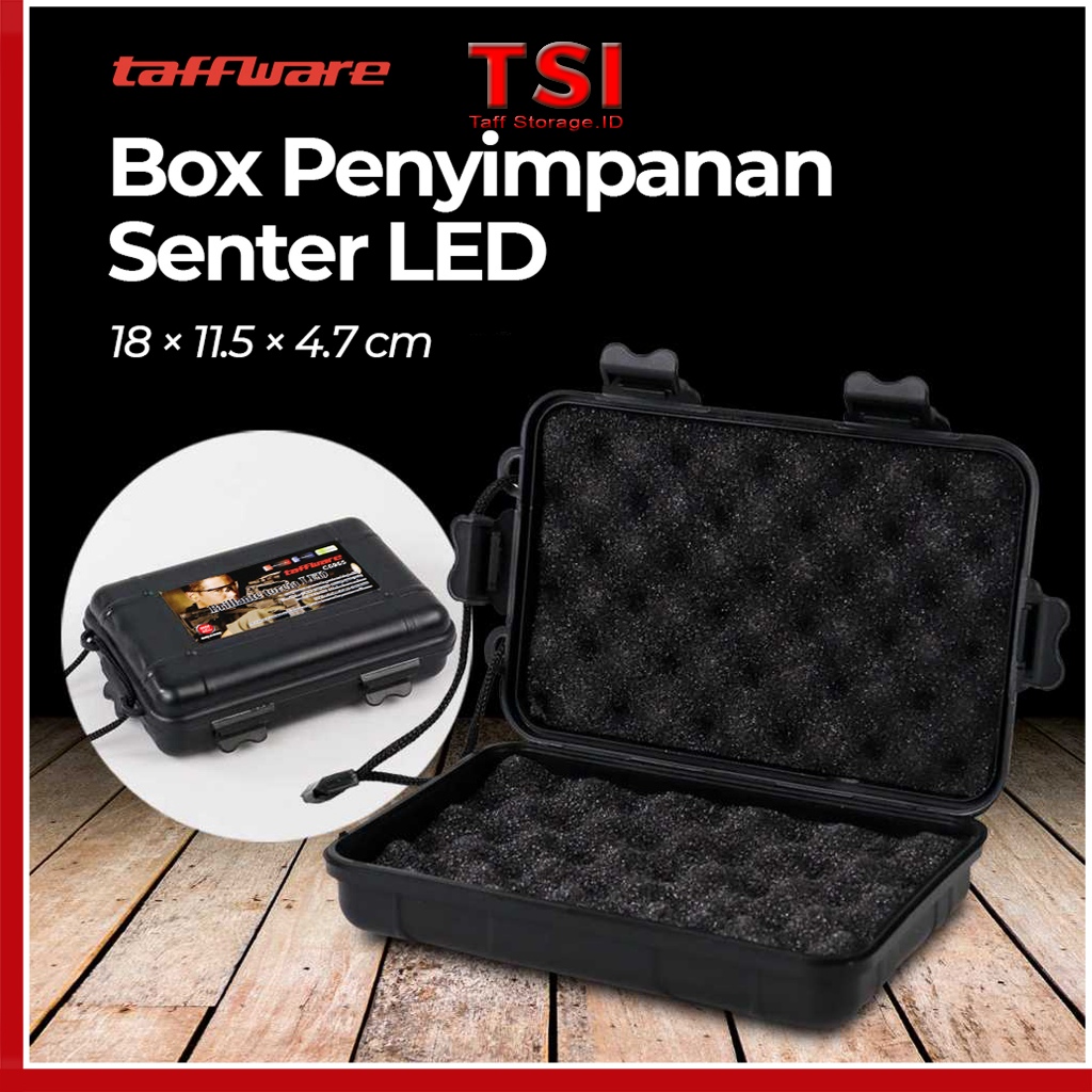 Jual [Taff Storage.ID] Taffware Box Kotak Penyimpanan Plastik Senter ...
