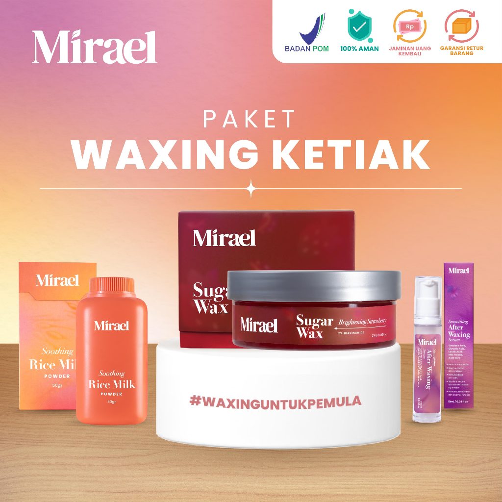 Jual Mirael Paket Waxing Ketiak Shopee Indonesia