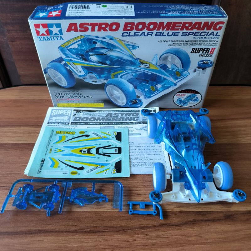 Jual Tamiya 95279 Astro Boomerang Clear Blue Special Original Ex Japan ...
