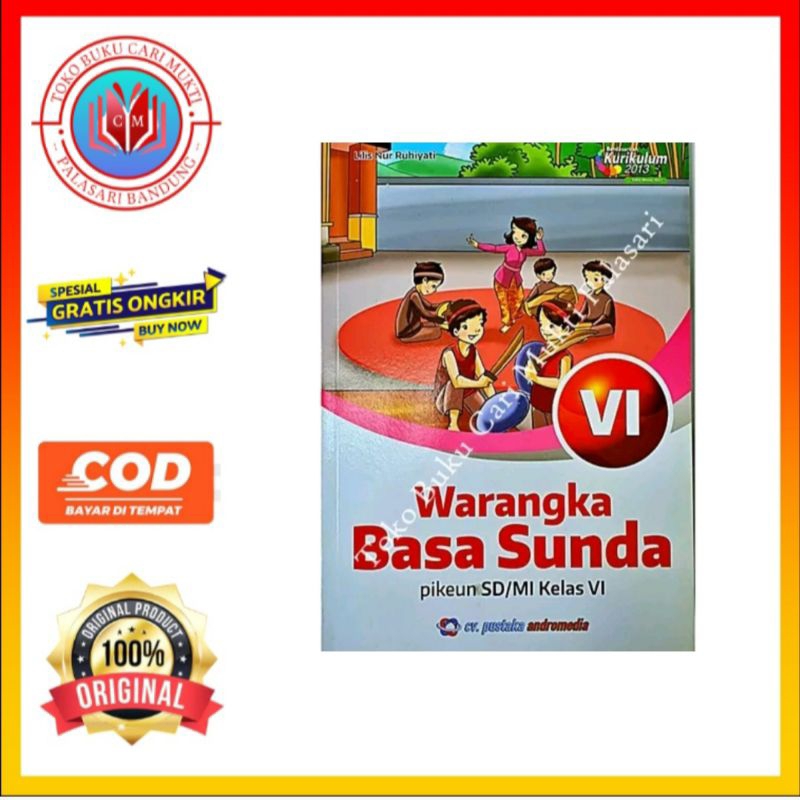 Jual Buku Warangka Basa Sunda Pikeun SD/MI Kelas 1.2.3.4.5.6. Kurikulum ...