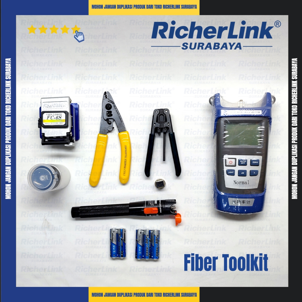 Jual Ftth Tool Kit Set Lengkap Opm Vfl Cleaver Fo Fiber Optik Tool Kit Fo Fiber Optic Tool Kit 