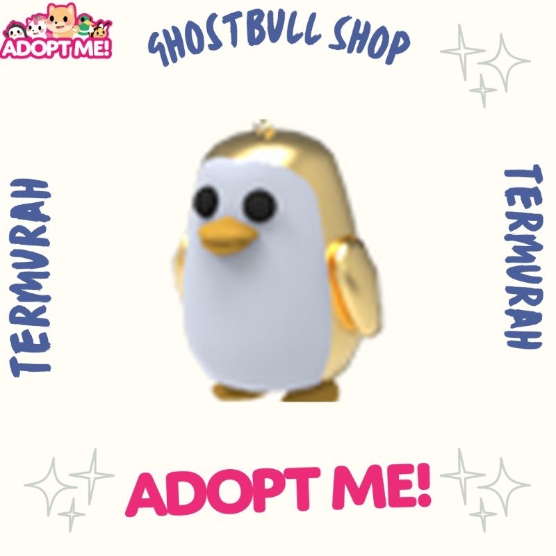 Jual Golden Penguin Adoptme Pet Legendary Roblox | Shopee Indonesia