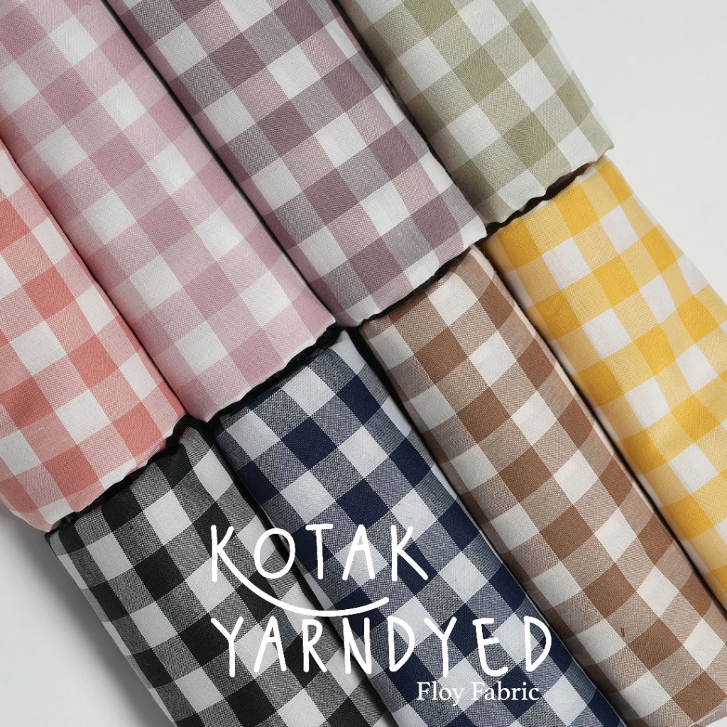 Little M Short Sleeve Kemeja Texture Slub Yarndyed 100% Cotton main image 1