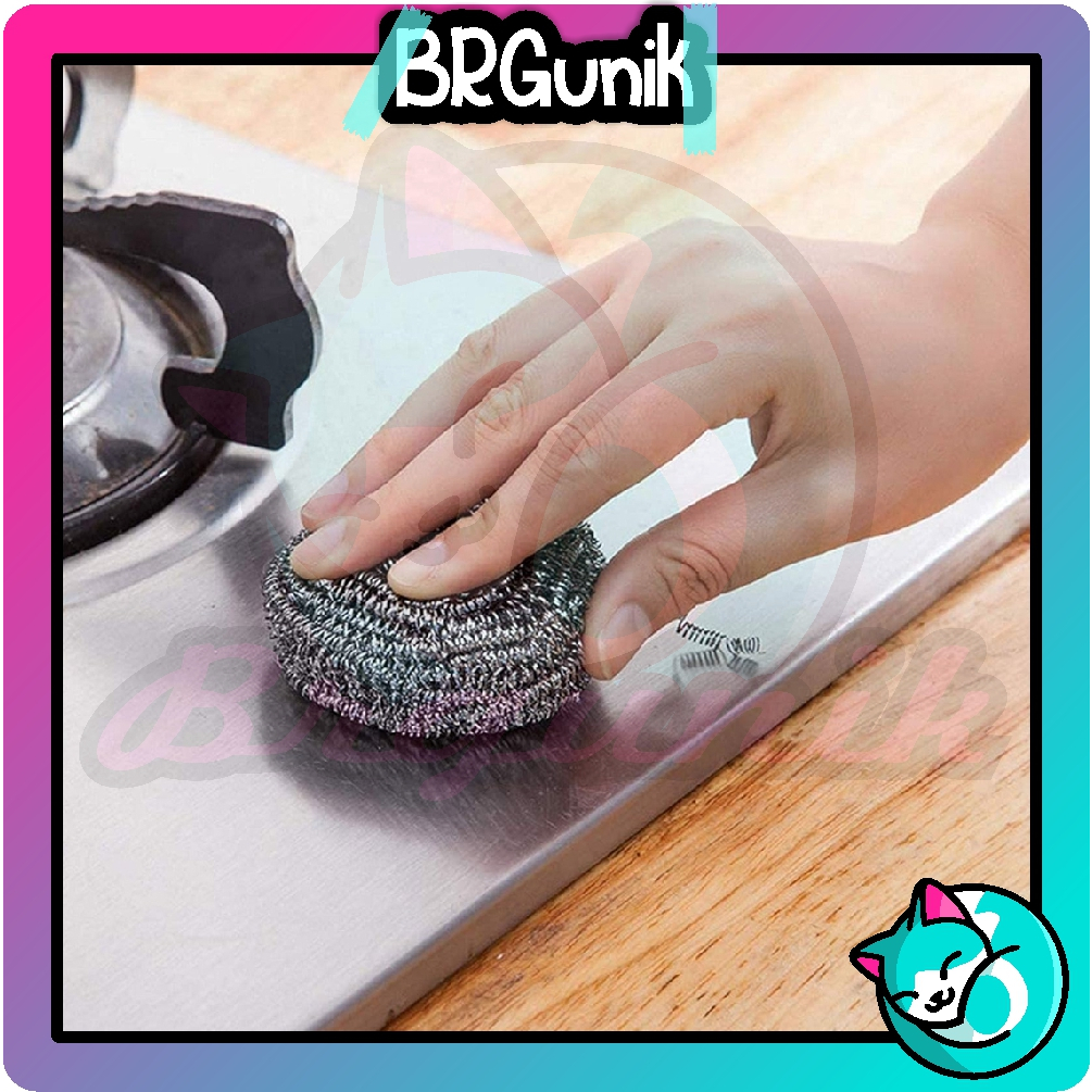 Jual BRGUNIK SABUT BESI STAINLESS STEEL / SABUT BESI CUCI PIRING ...