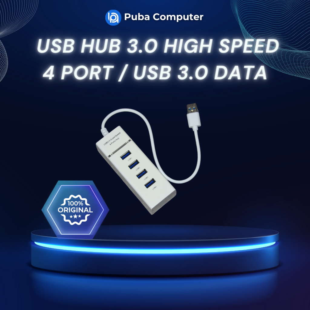 Jual M-Tech Usb Hub 3.0 4 Port MT-UH1 1.2 Meter | Shopee Indonesia